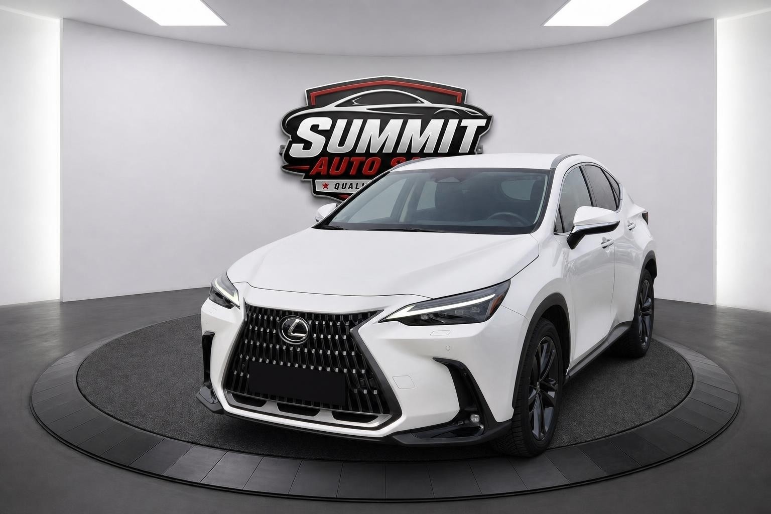 Put the car into a branded virtual studio Retouched